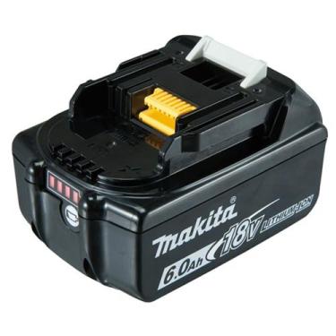Imagem de Bateria de Lítio 18V 6.0 Ah Makita BL1860B, Bateria