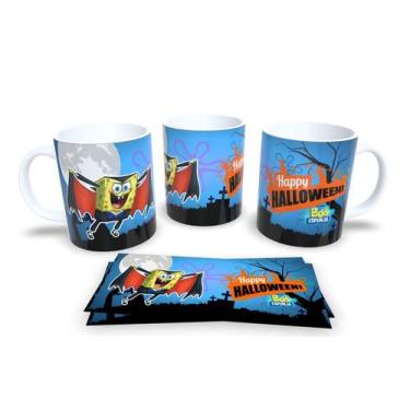 Imagem de Canecas de Porcelana Personalizadas Halloween 3 - Estampa Sublimada, M