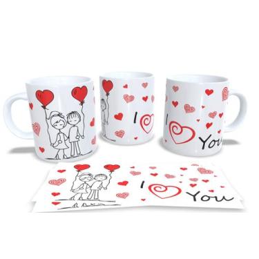 Imagem de Canecas Personalizadas Dia dos Namorados - Estampa Sublimada, Mod.176