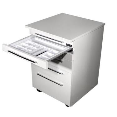 Imagem de Armário Mesa Auxiliar Para Consultório, Dentista, Médico - Deki Móveis