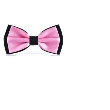 Imagem de Gravata Borboleta Dupla Exclusiva Infantil Ref: 249 - Stylestore, Rosa