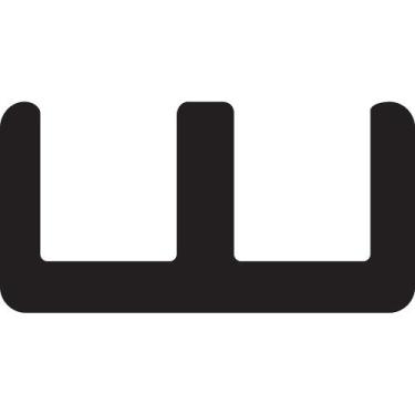 Imagem de Canaleta Da Porta Kombi 1200/1500 57 A 74 Rolo 25mts - Uniflex