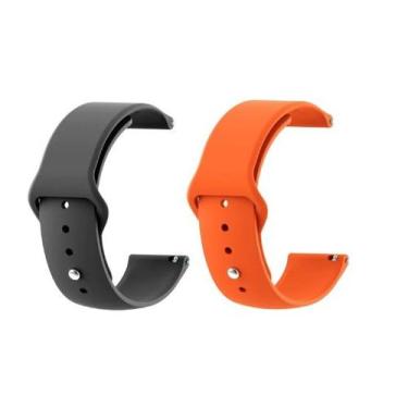 Imagem de Kit Pulseira 22mm Silicone Sport Para Relógio e Smartwatch - Poolsy, P