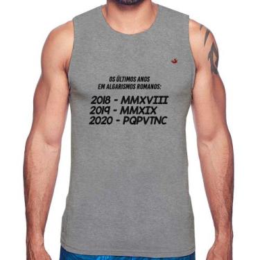 Imagem de Regata 2020 PQPVTNC - Foca na Moda, Cinza, M