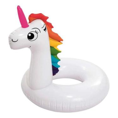 Imagem de Boia Unicornio Com Abertura Mor