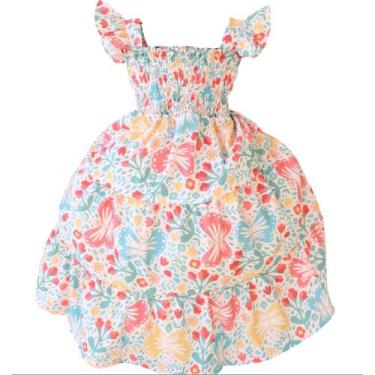 Imagem de Vestido Infantil E Juvenil Casual Colorido - Pingo de Gente, Colorido 