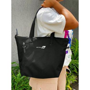 Imagem de Bolsa Shopper Nylon SPORT de Ombro Clean Esportiva Academia Bags Gym M