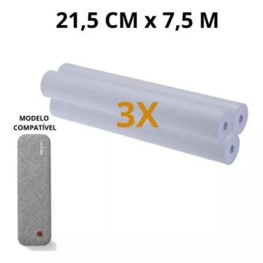 Imagem de Papel Térmico Impressora Peripage A40 A4 21x30 - 3 Rolos - TITANNET