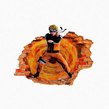 Imagem de Adesivo Buraco na Parede Recortado Carros Naruto PPDAD026 - Papel de P