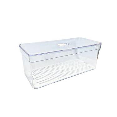 Imagem de Cesto Organizador Conservador De Alimentos Cozinha Para Geladeira Armá