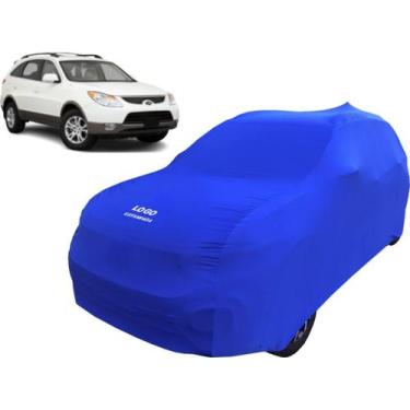 Imagem de Capa De Tecido Para Proteger Carro Hyundai Vera Cruz - Mz, Azul