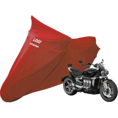 Imagem de Capa Para Proteger Moto Triumph Rocket 3 Gt Com Elasticidade - Mz, Ver