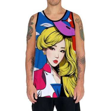 Imagem de Camiseta Regata Tshirt K-pop Moda Coreana Pop Art Ásia 16 - Enjoy Shop