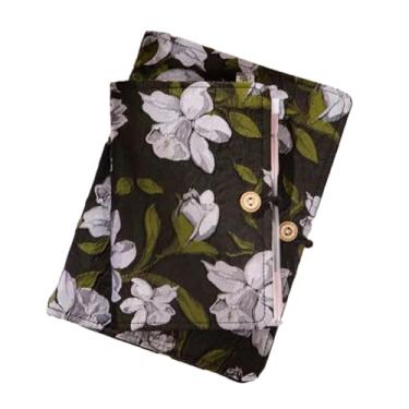 Imagem de Agenda personalizada criativa de flores soltas, caderno removível com estampa de livro de menina fofa - capa A5 + papel em branco
