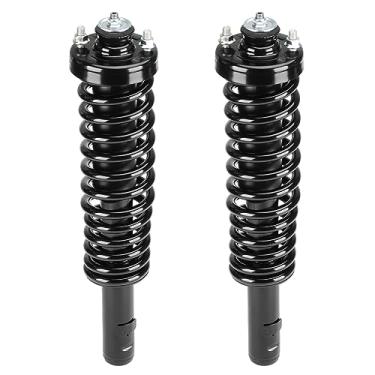 Imagem de Conjunto de amortecedor dianteiro com mola de bobina compatível com Honda Civic 1996-2000, Acura EL 1997-2000, substitui 171291L 171291R, esquerda e direita, 2 peças