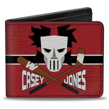 Imagem de Carteira com fivela dobrável Tartarugas Ninja, Multicor, 4.0" x 3.5"