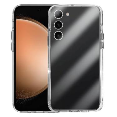 Imagem de Capa Capinha SPACE CASE Clear Ultra Resistência Híbrida Compatível Samsung Galaxy S23 Plus