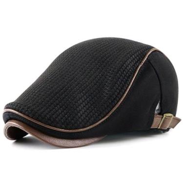 Imagem de Boné jornaleiro de Lã Masculino Ajustavel Moda Boina Casual - xthree, 