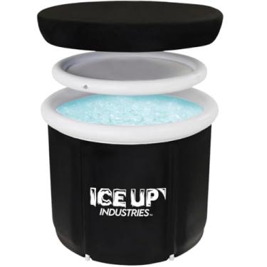 Imagem de Banheira de imersão a frio - Banheira de gelo grande de 95 galões para terapia fria, mergulho portátil de água gelada para recuperação de esportes - Cápsula fria de várias camadas resistente para