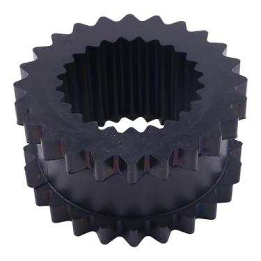 Imagem de Demfec Elastômero de manga de acoplamento 9JE compatível com a série S-Flex, design sólido, diâmetro externo de 15 cm, comprimento do elastômero de 7,6 cm, torque nominal de 4,572 cm-lbs