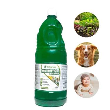 Imagem de Multi-Inseticida Ecológico Solugreen 100% Natural - 2L Mata Insetos  S