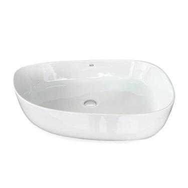 Imagem de Cuba De Louca Para Banheiro Sobrepor Luxuosa - Branco