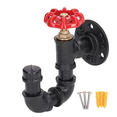 Imagem de Gancho industrial para casaco, barra de armário para pendurar roupas, chapéu rústico, resistente, toalha de roupão, suporte de parede, gancho de parede para pendurar em banheiro de fazenda (tipo B)