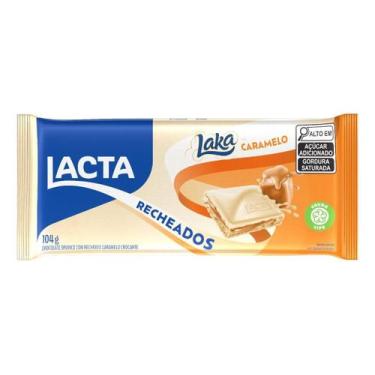 Imagem de Kit c/ 4 Chocolate Laka Lacta Caramelo Recheado 104g