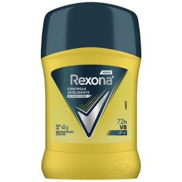 Imagem de Desodorante Antitranspirante Stick Rexona V8 Dry Men 45g