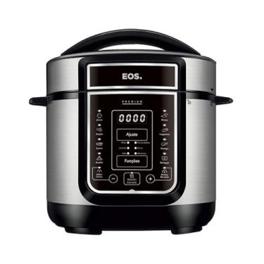 Imagem de Panela de Pressão Elétrica 3 Litros Eos Multicooker Digital Inox Epp30di 110v