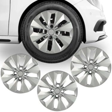 Imagem de Jogo de Calota Original Gol Voyage G5 G6 2008 a 2013 Aro 14 - GRID