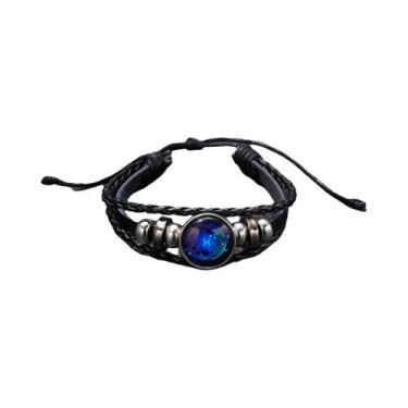 Imagem de Pulseiras Luminosas Com Signo Do Zodíaco, Masculinas E Femininas, Vint