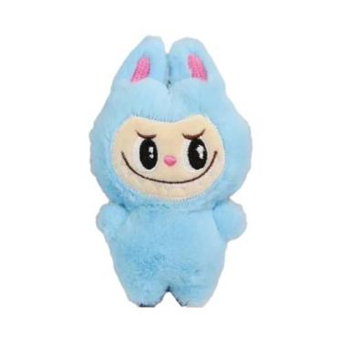 Imagem de Chaveiro De Pelúcia Labubu Macaron POPMART Bubble Marte, Brinquedo De 