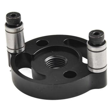 Imagem de Generic Guia de perfuração de furos com gabarito de cavilha autocentrante, localizador de centro, ferramenta de perfuração, gabarito de cavilha, Preto