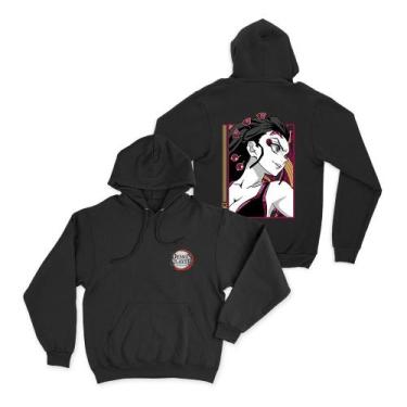 Imagem de Moletom Canguru Daki Demon Slayer Algodão Flanelado fio 30.01 penteado