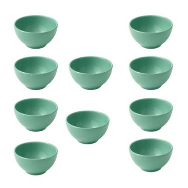Imagem de Kit 10 Bowl Cerâmica 300 Ml Restaurante Bar Sopa Porção - Casuh Store