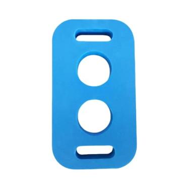 Imagem de menolana Conector flutuante para macarrão de natação, conector para macarrão de piscina, de EVA para jardim, construtor de juntas para anéis de natação, Azul