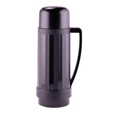 Imagem de Garrafa Térmica Continental 1L Rolha Preta - Aladdin