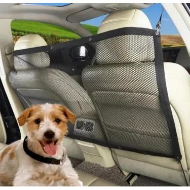 Imagem de Rede De Proteção Pet Com Gancho Gatos Cachorros - Minymix