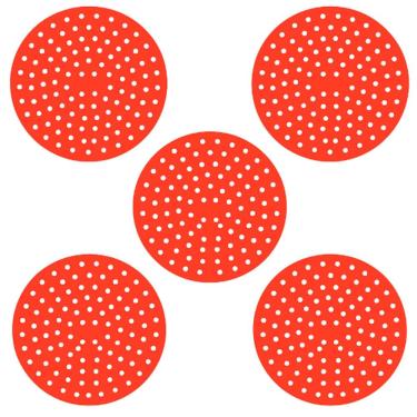 Imagem de Kit 5 Tapete Silicone Fogão Indução Almofada Protetora