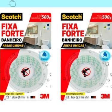 Imagem de Fita Adesiva 3M Scotch Dupla Face 24mm - Fixação Durável