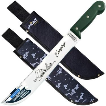 Imagem de Facão Tramontina INOX 12 Polegadas para Camping Lâmina de Aço Inoxidáv