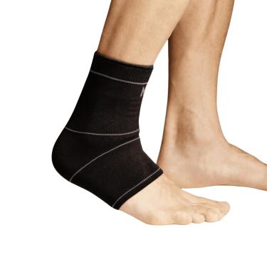 Imagem de N1 Sport, Tornozeleira de Compressão R47-G Knit 3D Tamanho G, Ortopédica tala estabilizadora e Conforto - Preto