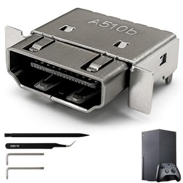 Imagem de Substituição de porta HDMI para Xbox Series X, Conector de Soquete de Display para Console XSX, M1087810 - Qualidade OEM original