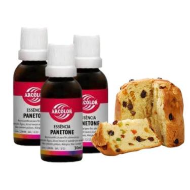 Imagem de Essência Líquida Panetone Arcolor 30ml - 3 Unidades