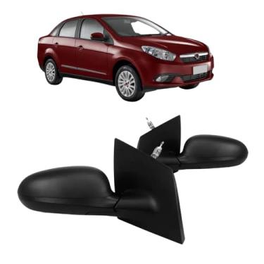 Imagem de Retrovisor Grand Siena 2012 2013 2014 A 2018 Com Controle