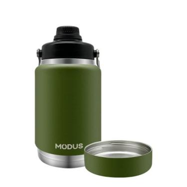 Imagem de Garrafa Térmica de Água Café Suco 1,9 Litros Com Divisória Compartimen