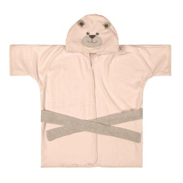 Imagem de Roupão Infantil de Push com Capuz Bordado