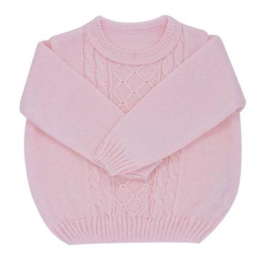 Imagem de Blusa Aran Infantil Feminino - Kowak, Rosa, G