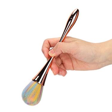 Imagem de ZJchao Brush Pincel para Bochechas, Com Pincel de Pincel de pó Solto de Alça Solta Misturando Cores Nas Bochechas Adequadas para pó Solto, Blush, Bronzeador
